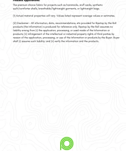 Ripstop By The Roll 1.6 Oz HyperD™ ECO - Full Roll