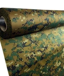 Ripstop By The Roll 1.1 Oz Silpoly - MARPAT Camo - Full Roll Polyester