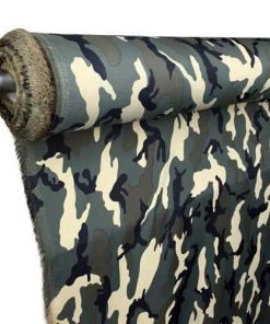 Ripstop By The Roll 1.6 Oz Polyester Ripstop - Woodland Camo Hammocks