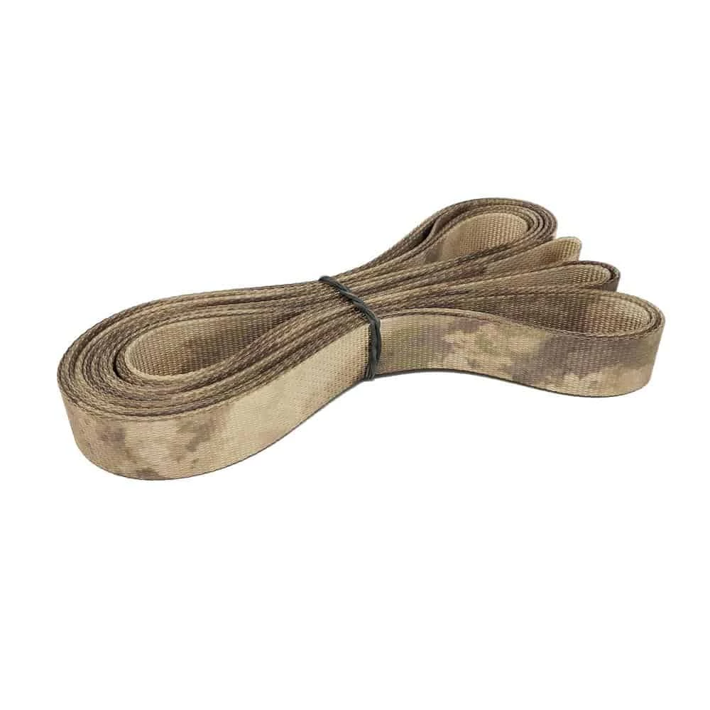 Ripstop By The Roll Narrow Goods 1" Polyester Webbing 1500 Lb - A-TACs Camo