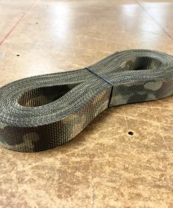 HKOutdoors 1" Polyester Webbing 1500 Lb - Frogskin Camo Narrow Goods