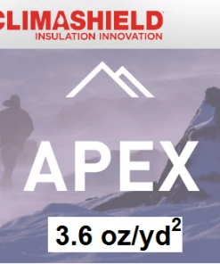 Harvest CI Climashield APEX - 3.6 Oz/sq Yd Synthetic
