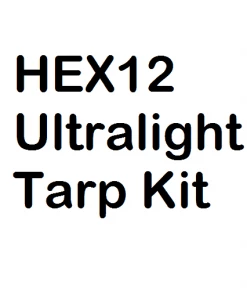 Ripstop By The Roll Tarps/Shelters Hex12 Ultralight Tarp Kit