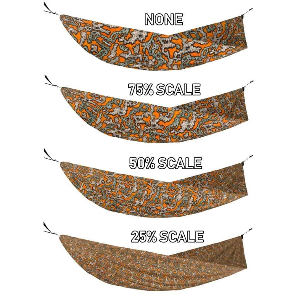 OutdoorINK Hammocks Netless Hammock Kit - HexCam® Camo 9 OutdoorINK Hammocks Netless Hammock Kit - HexCam® Camo