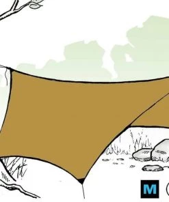 Ripstop By The Roll Pre-Cut HEX12 Ultralight Tarp Kit Tarps/Shelters