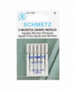 Ripstop By The Roll NEW! Schmetz Sharp/Microtex Machine Needle