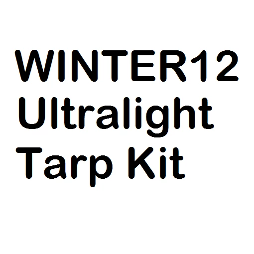 Ripstop By The Roll Tarps/Shelters Winter12 Ultralight Tarp Kit 4 Ripstop By The Roll Tarps/Shelters Winter12 Ultralight Tarp Kit