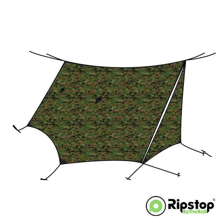 Ripstop By The Roll Pre-Cut WINTER12 Tarp Kit 6 Ripstop By The Roll Pre-Cut WINTER12 Tarp Kit